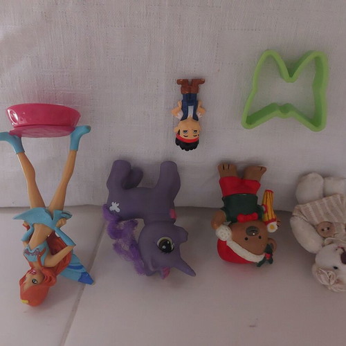 Various toys used, all together