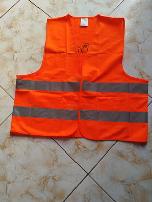 Blaser hunting reflective vest orange new, one size