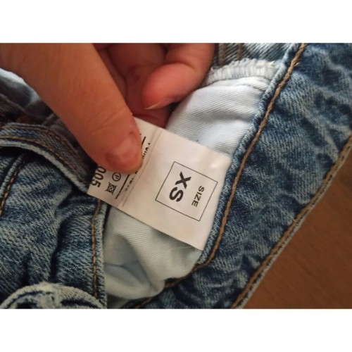Dixie palazzo skirt XS blue like new