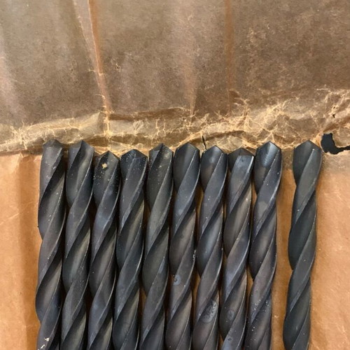Drill bits for metal USSR like new, 7.5 mm all together
