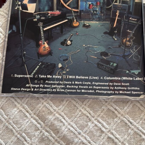 Oasis Supersonic CD single like new with numbering