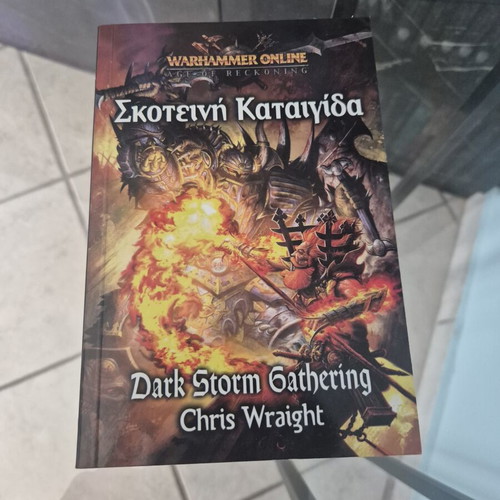 Warhammer Online: Dark Storm Gathering by Chris Wraight, like new