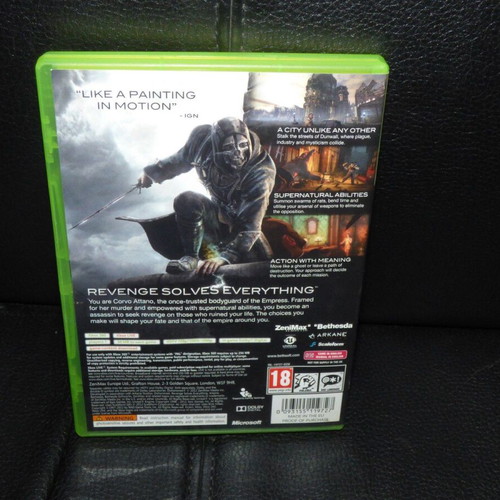 Dishonored Xbox 360 complete like new