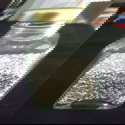 Αφός ασημιού 350γρ 1000/1000 σε γυάλινο βαζάκι