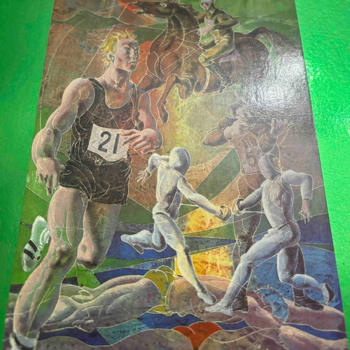 Olympic official Hans Emi postcards new, collectible set of 24