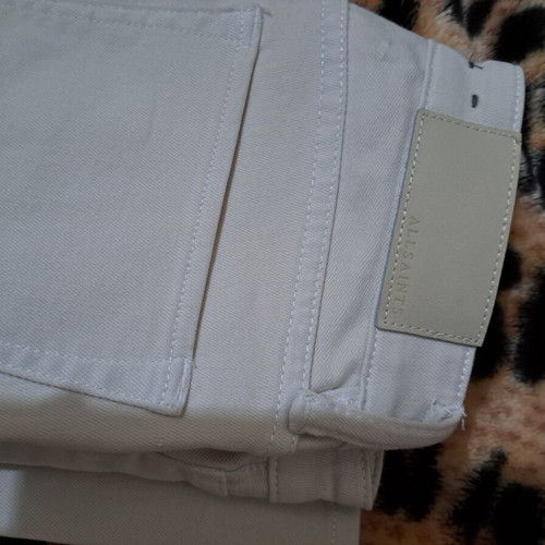 AllSaints cream jeans like new, size S 36 8