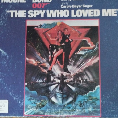 Marvin Hamlisch The Spy Who Loved Me OST LP album used, pop