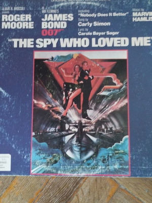 Marvin Hamlisch The Spy Who Loved Me OST LP album used, pop