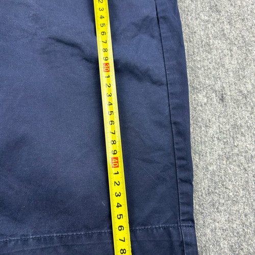 Calvin Klein Men's Navy Chino Shorts Size 29 Used Y2K Vintage