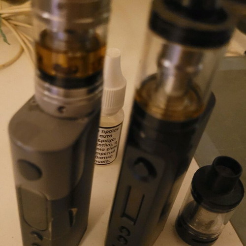 Electronic cigarette set used with mod, Aspire Alter Ego, atomizers, liquids