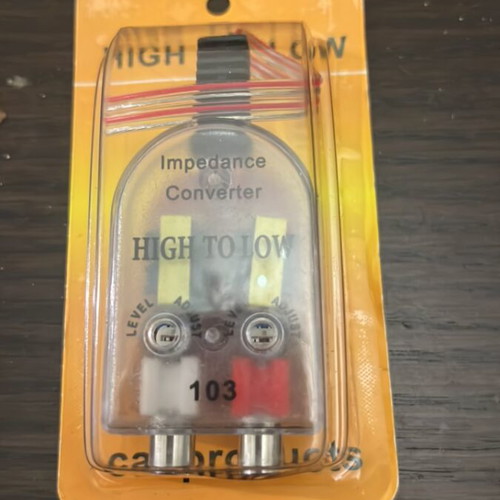 High to Low Impedance Converter new