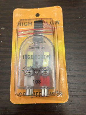 High to Low Impedance Converter καινούργιο