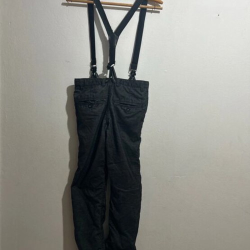 Jeans with suspenders like new
