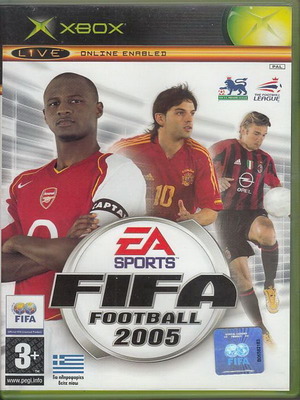 FIFA Football 2005 Xbox μεταχειρισμένο, πλήρως λειτουργικό