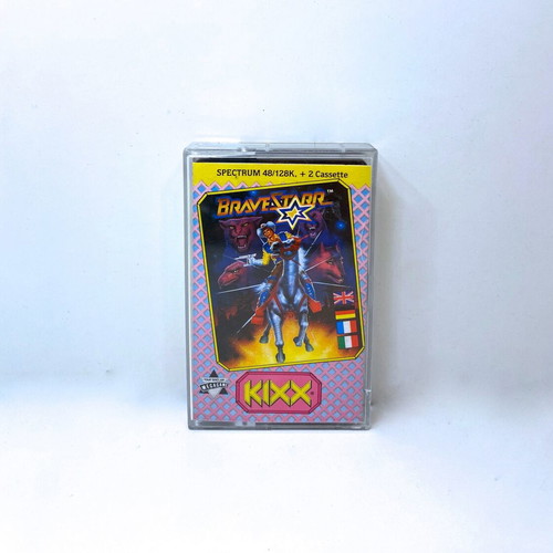 BraveStarr 1987 Spectrum cassette used, complete in box with manual