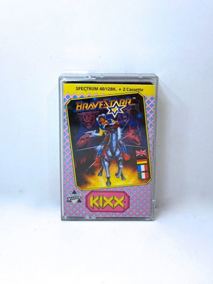 BraveStarr 1987 Spectrum cassette used, complete in box with manual