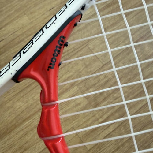 Wilson Roger Federer tennis racket used with original carrying case