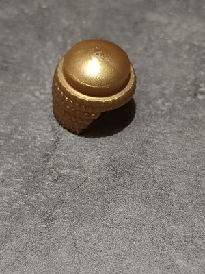 Playmobil gold chainmail hood armor