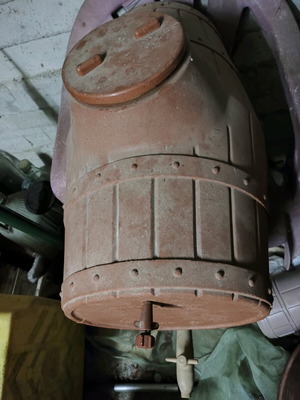 Plastic barrel 50lit for wine or tsipouro like new
