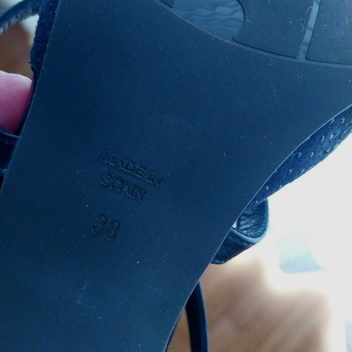 To Be shoes leather pumps like new, black, size 38