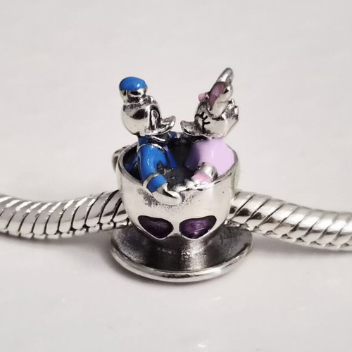 Pandora Donald and Daisy Charm silver 925, new