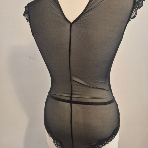 H&M bodysuit new, black