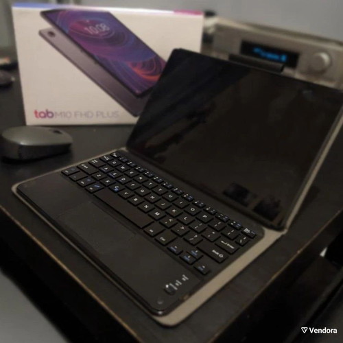 Lenovo Tab M10 FHD Plus 10.3" 4GB/64GB tablet used with keyboard case