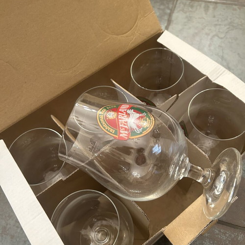 McFarland beer glasses, new