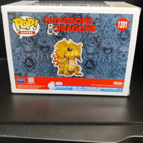 Funko Pop Brass Dragon Wyrmling 1201 Limited Edition 2026 Spring Convention