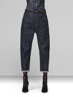 G-Star Raw C-Staq Boyfriend Cropped Jeans new, blue, size 26