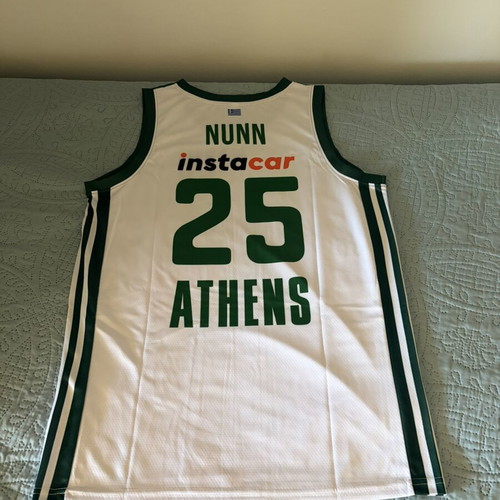 Panathinaikos EuroLeague Acropolis Jersey Kendrick Nunn #25 Large new