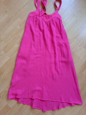Leeandme Antwerp muslin cotton dress, pink, XS