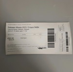 Stereo Nova Release Athens 2023 ticket used
