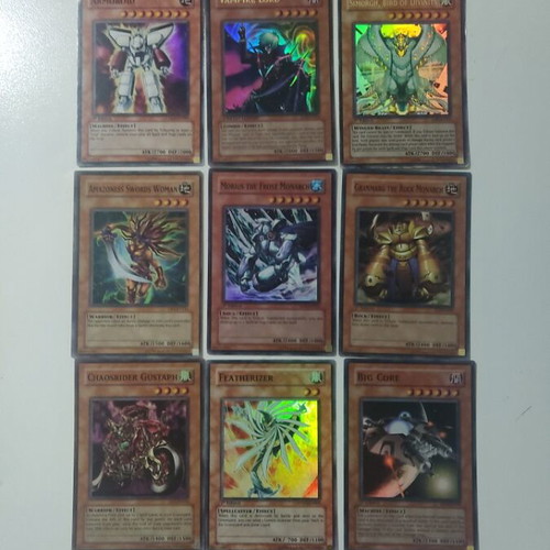 Yugioh Ultra Rare Cards like new, pack of 13 gold