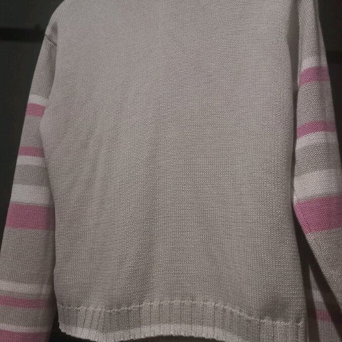 Sweater cardigan with zipper new, beige
