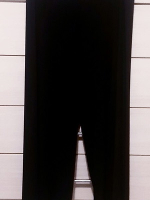 Zara black palazzo pants new Large/XLarge elastic fit