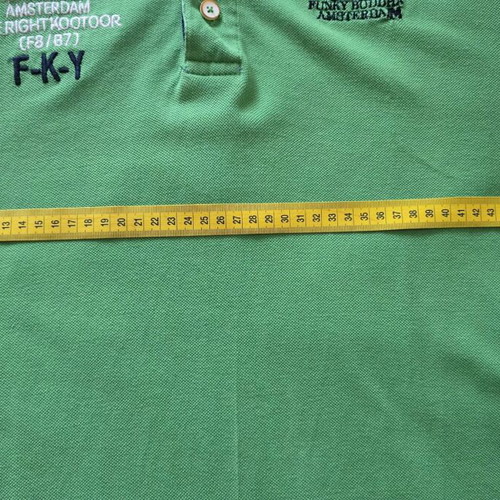 Funky Buddha Shirt size M like new, green