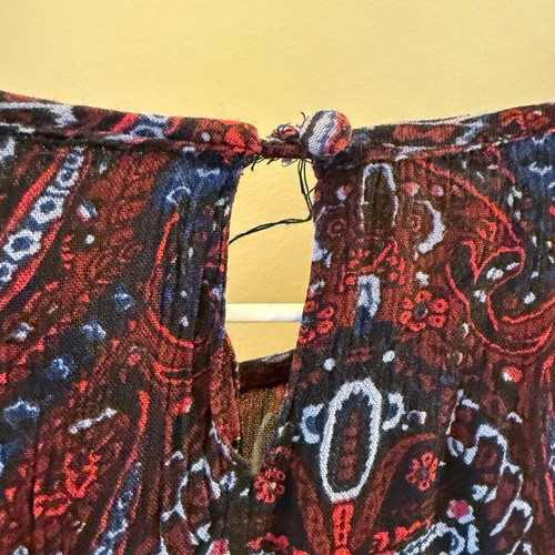 Compania Fantastica dress with paislay design like new size M 38 10