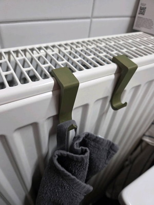 Radiator hooks new for towels