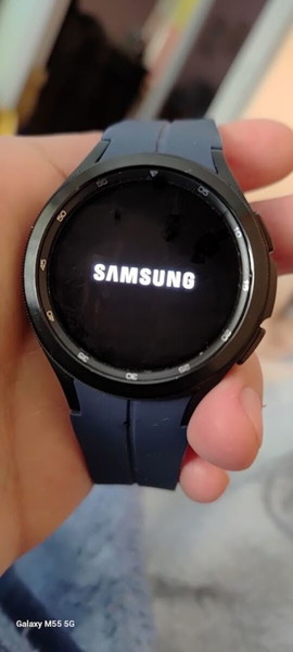  samsung galaxy watch 4 classic Stainless Steel 46mm Grade A mavro aristo engiisi eos noemvrio 2026