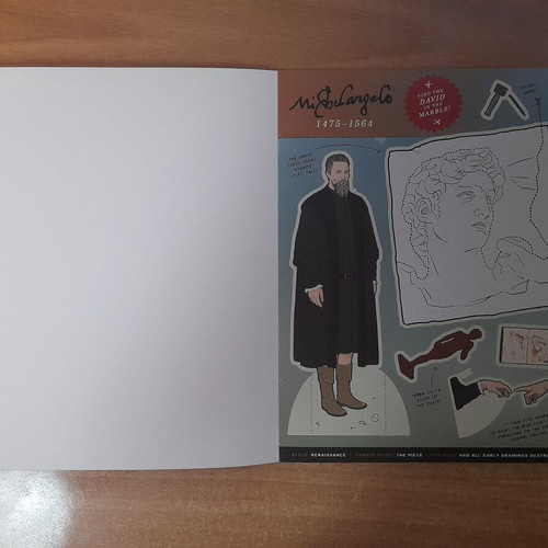 Art History Paper Dolls by Kyle Hilton