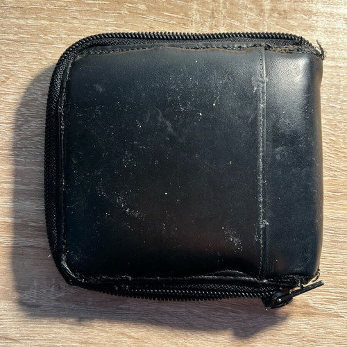 Mont Blanc wallet used, black