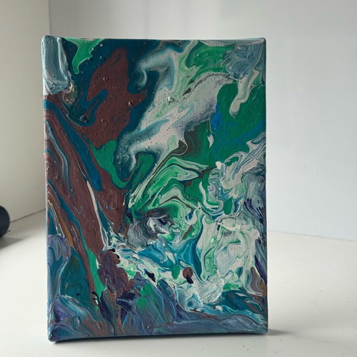 Fluid art handmade