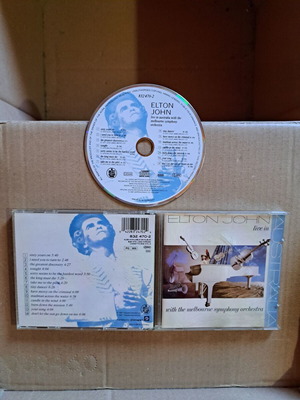 Elton John With The Melbourne Symphony Orchestra Live In Australia CD used, rock