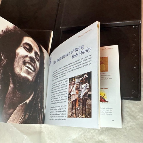 Bob Marley Songs Of Freedom 4 CD box set like new, reggae
