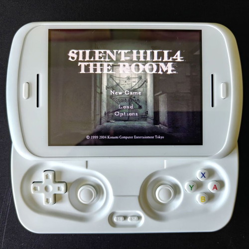 Anbernic RG Slide handheld console with 7K games, 256GB storage, 4.7 inch 120Hz touchscreen
