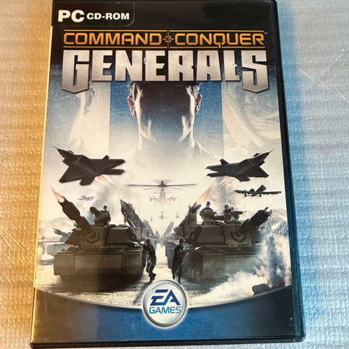 Command and Conquer Generals PC DVD original complete like new