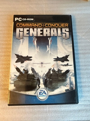 Command and Conquer Generals PC DVD original complete like new