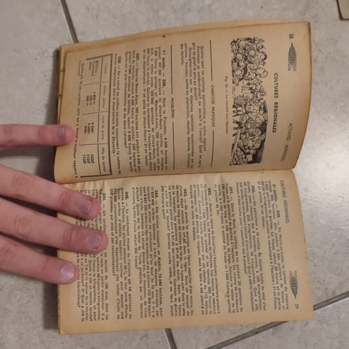 1942 French mathematics book like new, collectible