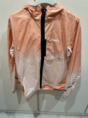 Adidas Terrex Xperior Light Windweave Jacket new, white and orange